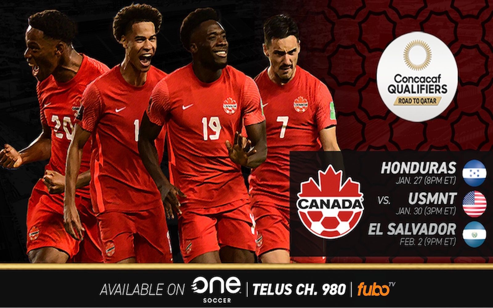 OneSoccer gears up for upcoming FIFA World Cup 2022 qualifiers, including landmark Canada v USA fixture